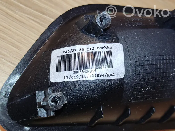 BMW 3 F30 F35 F31 Rankenėlė atidarymo vidinė 7260090