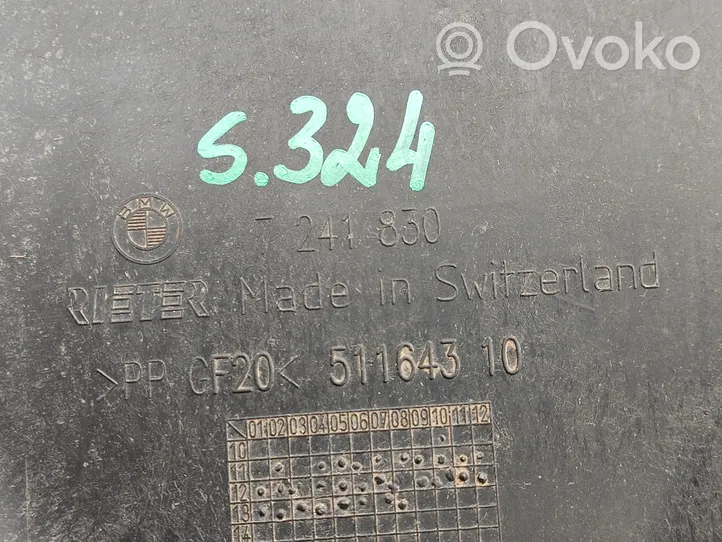 BMW 3 F30 F35 F31 Protezione inferiore 7241830