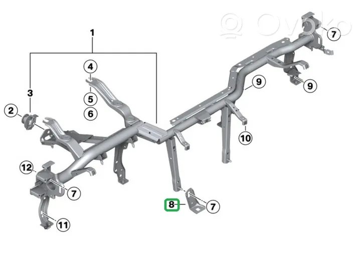 BMW M4 F82 F83 Inny element deski rozdzielczej 9227017