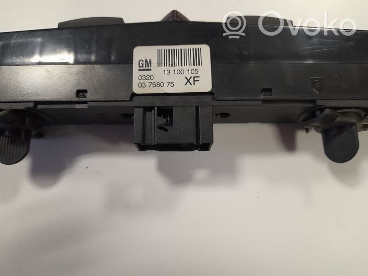 Opel Astra H Hazard light switch 03100105