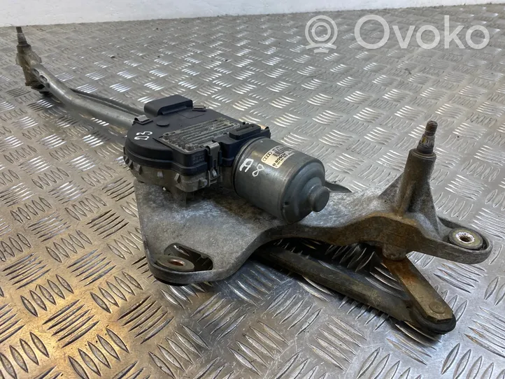 Audi A8 S8 D3 4E Tringlerie et moteur d'essuie-glace avant 4E1955119B