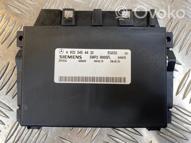 Mercedes-Benz ML W163 Module de contrôle de boîte de vitesses ECU A0325454432