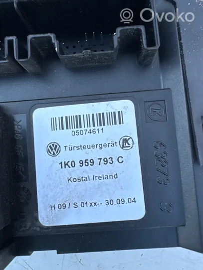 Volkswagen Touran I Moteur de lève-vitre de porte avant 1K0959793C