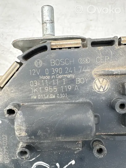 Volkswagen Golf V Tringlerie et moteur d'essuie-glace avant 1K1955119A