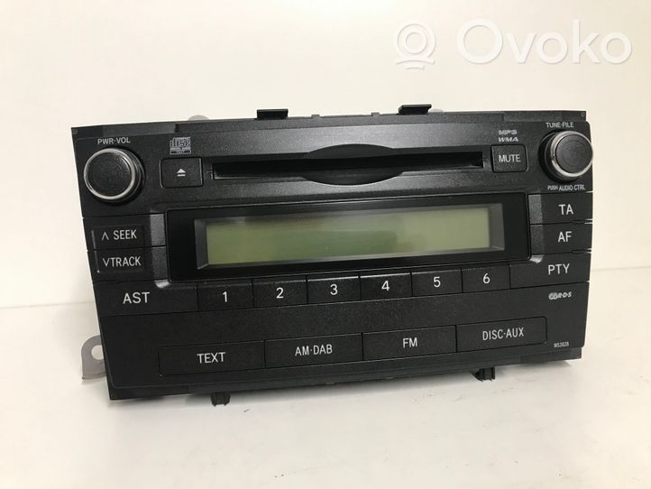 Toyota Avensis T270 Radio/CD/DVD/GPS-pääyksikkö 8612005150