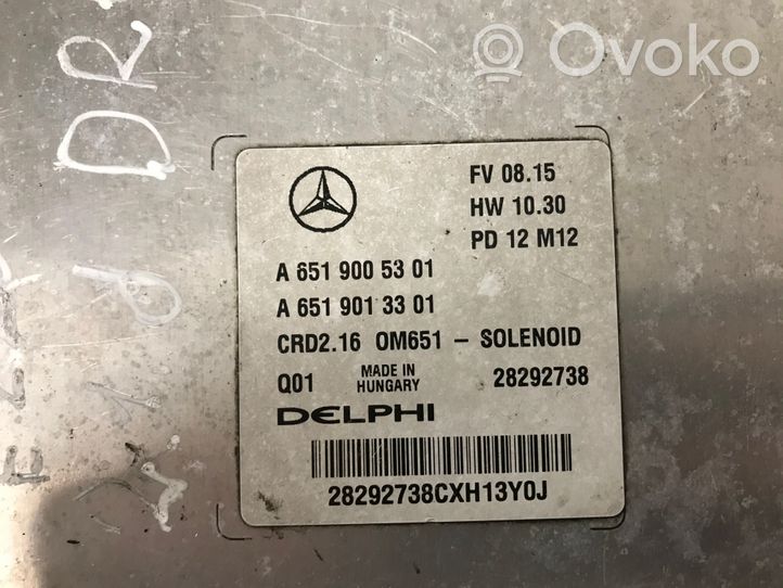 Mercedes-Benz E W212 Variklio valdymo blokas A6519005301