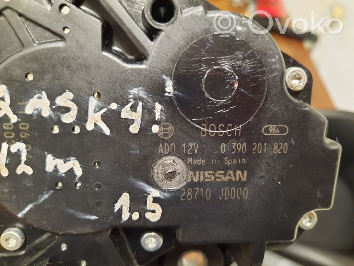 Nissan Qashqai Moteur d'essuie-glace arrière 01390201820