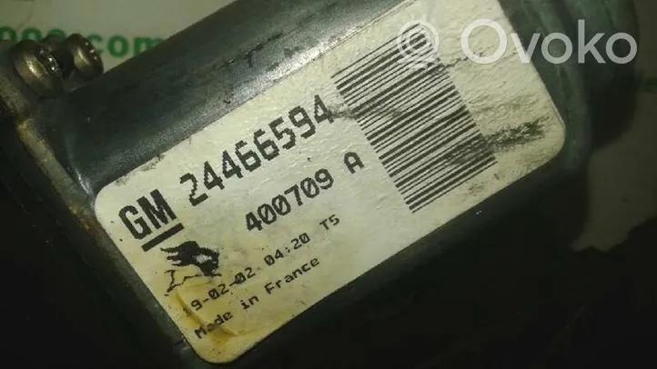 Opel Corsa C Etuoven sähkökäyttöinen ikkunan nostin 24466594