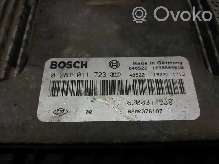 Renault Laguna II Calculateur moteur ECU 0281011723