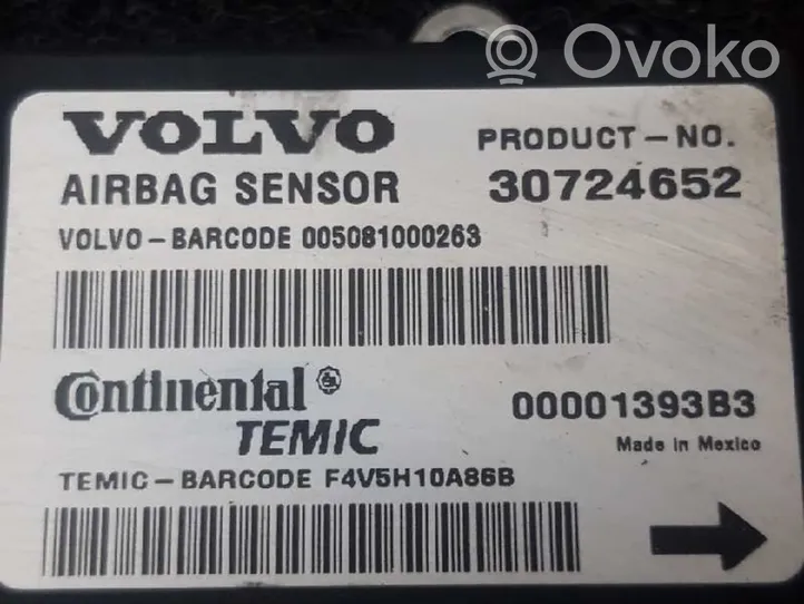 Volvo V50 Module de contrôle airbag 30724652