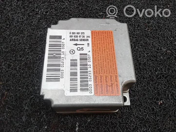 Mercedes-Benz C W203 Module de contrôle airbag 0285001373