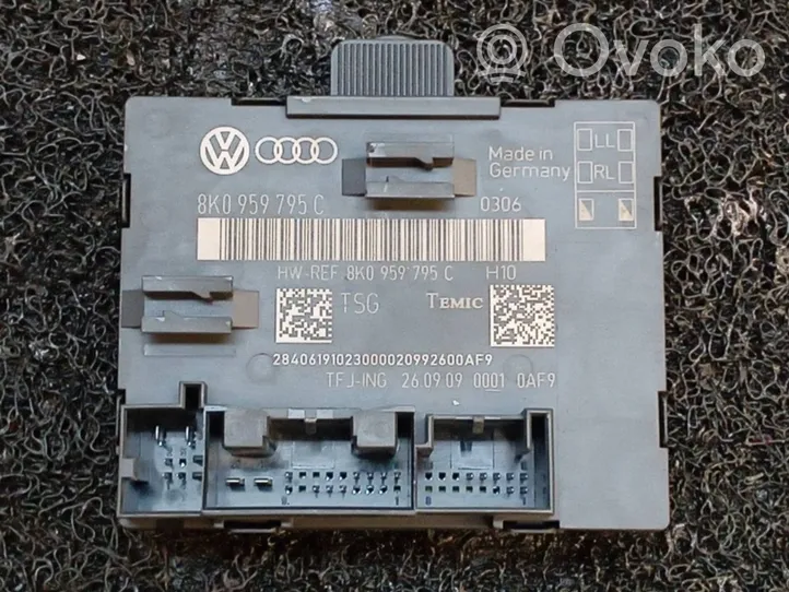 Audi A4 S4 B8 8K Muut ohjainlaitteet/moduulit 8K0959795C