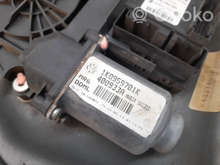 Volkswagen Golf VI Alzacristalli della portiera anteriore con motorino 1K0959793G