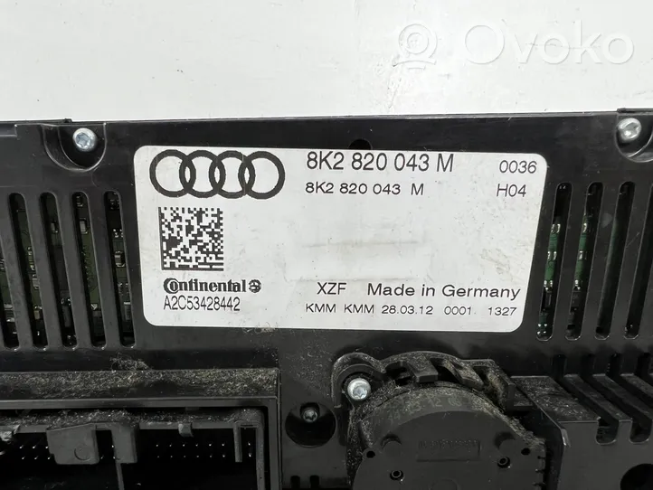 Audi A4 S4 B8 8K Panel klimatyzacji 8K2820043M