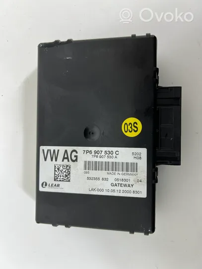 Volkswagen Touareg II Gateway valdymo modulis 7P6907530C