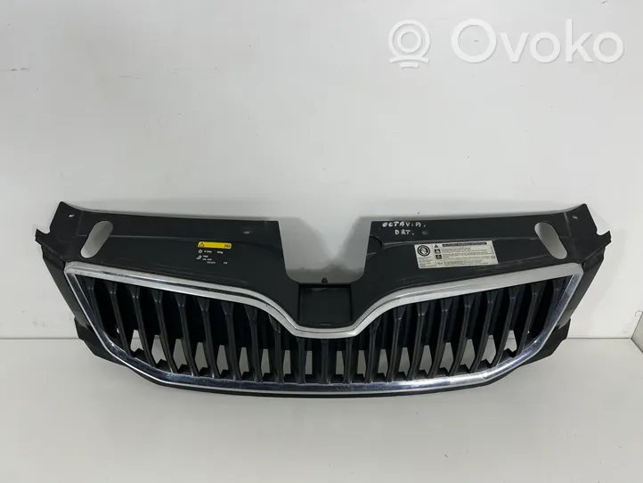 Skoda Octavia Mk3 (5E) Maskownica / Grill / Atrapa górna chłodnicy 5E0853653