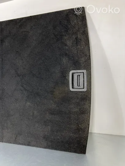 Volkswagen Touareg II Trunk/boot floor carpet liner 7P6863546B