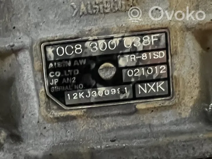 Volkswagen Touareg II Scatola del cambio automatico 0C8300038F