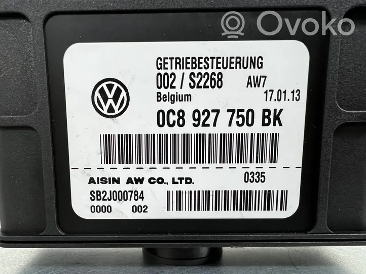 Volkswagen Touareg II Pavarų dėžės valdymo blokas 0C8927750BK