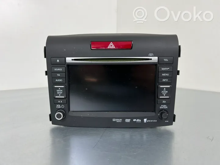 Honda CR-V Panel / Radioodtwarzacz CD/DVD/GPS 39540T1GE011M1