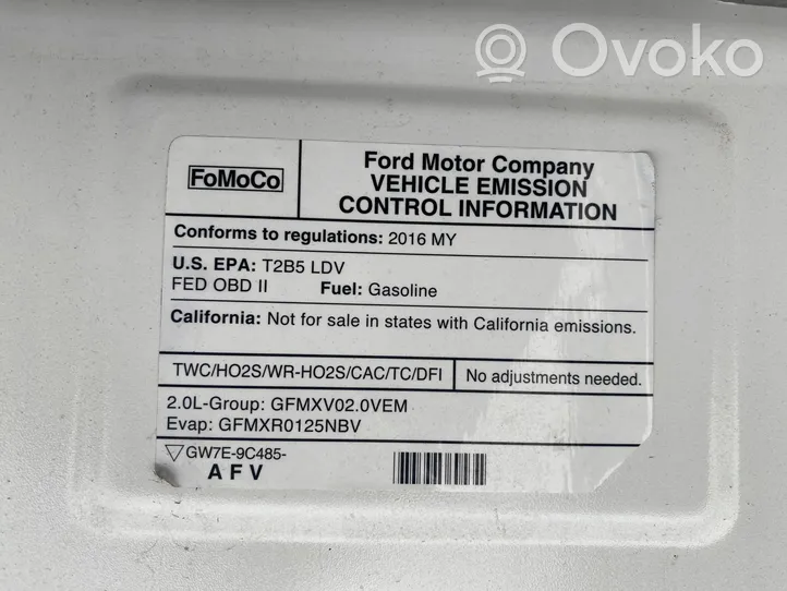 Ford Mondeo MK V Dangtis variklio (kapotas) FORD