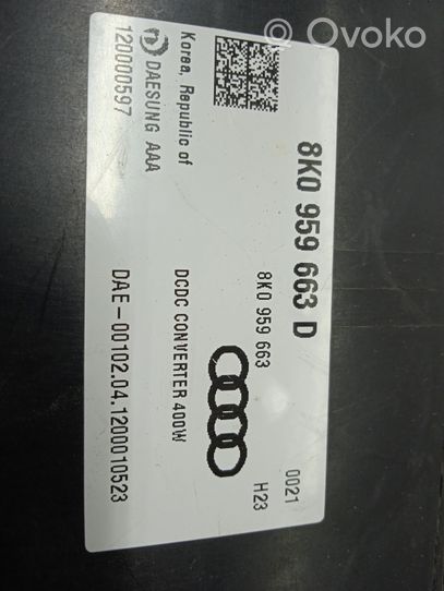 Audi A6 S6 C7 4G Convertitore di tensione inverter 8K0959663D