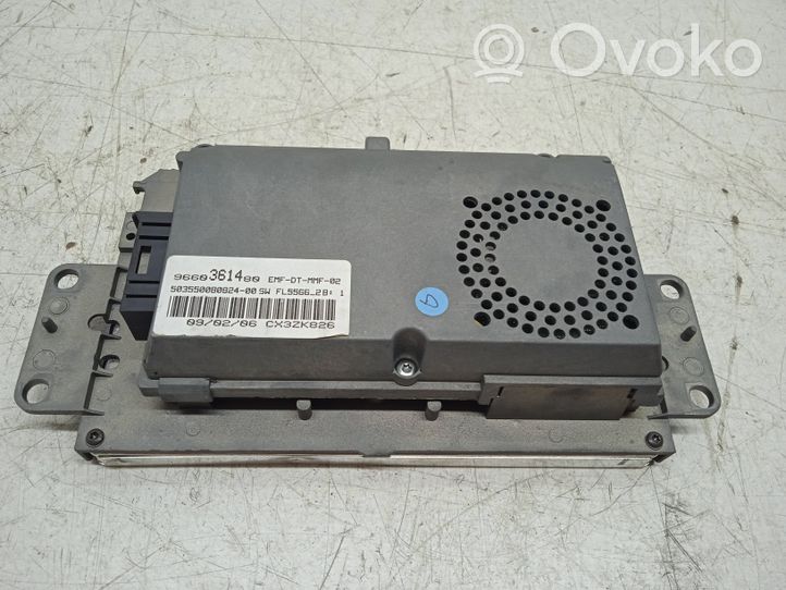 Peugeot 607 Monitor / wyświetlacz / ekran 9660361480