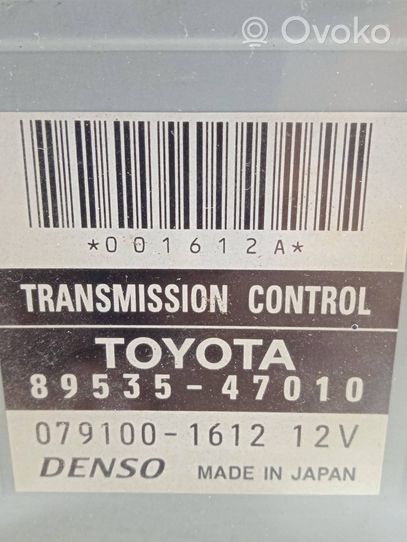 Toyota Prius (XW20) Module de contrôle de boîte de vitesses ECU 8953547010