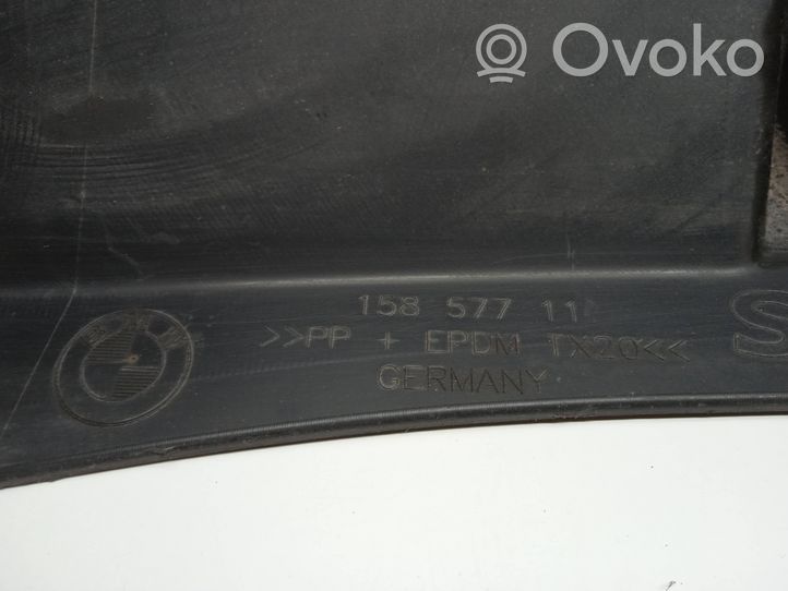 BMW 4 F32 F33 Rivestimento della parte inferiore del paraurti posteriore 51128077093