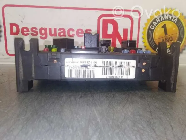 Citroen Berlingo Fuse module 9653667580