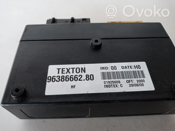 Citroen Xantia Unité de commande / module de verrouillage centralisé porte 9638666280