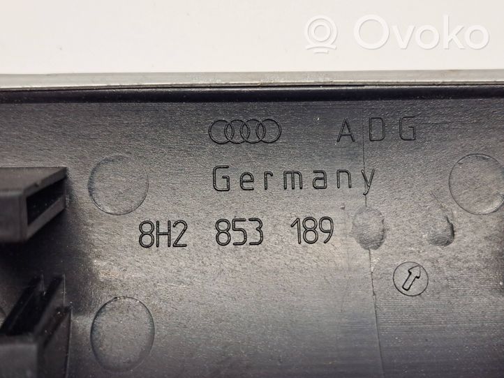 Audi A4 S4 B7 8E 8H Rivestimento del vano portaoggetti del cruscotto 8H2853189