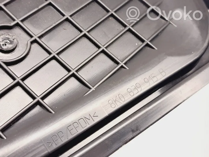 Audi A4 S4 B8 8K Altro elemento di rivestimento della portiera posteriore 8K0839915B