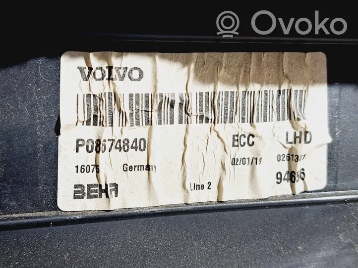 Volvo S60 Scatola climatizzatore riscaldamento abitacolo assemblata P08674840