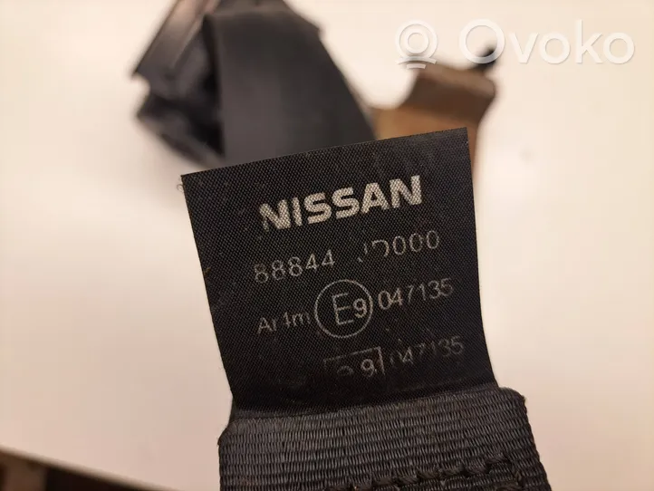 Nissan Qashqai Ceinture de sécurité arrière 88844JD000