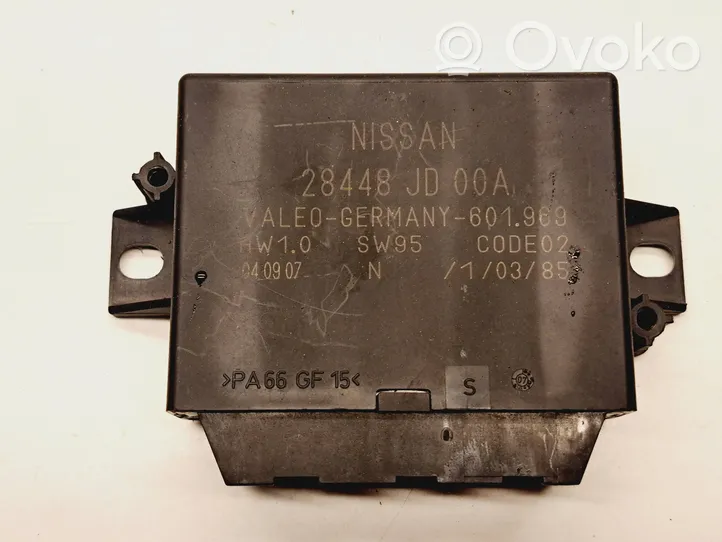 Nissan Qashqai Parkavimo (PDC) daviklių valdymo blokas 28448JD00A