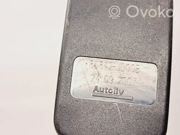 Nissan Qashqai Etuistuimen turvavyön solki 86842JD00B