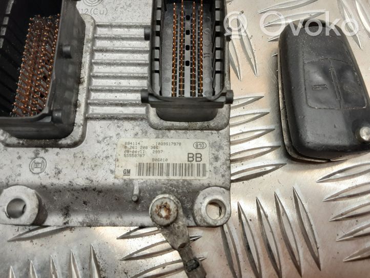 Opel Corsa D Sterownik / Moduł ECU 884114