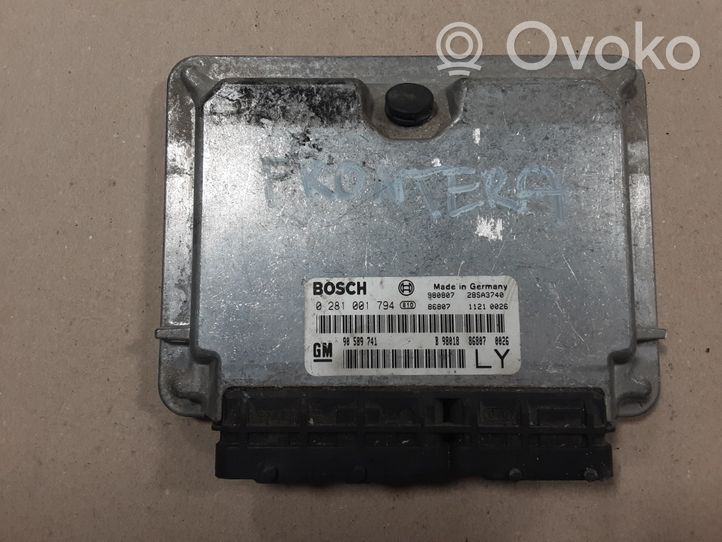 Opel Frontera B Calculateur moteur ECU 0281001794