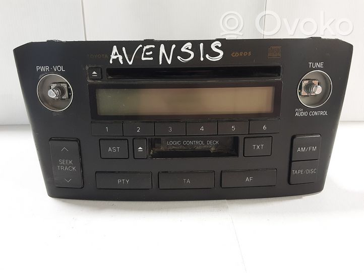 Toyota Avensis T250 Unité principale radio / CD / DVD / GPS 8612005070