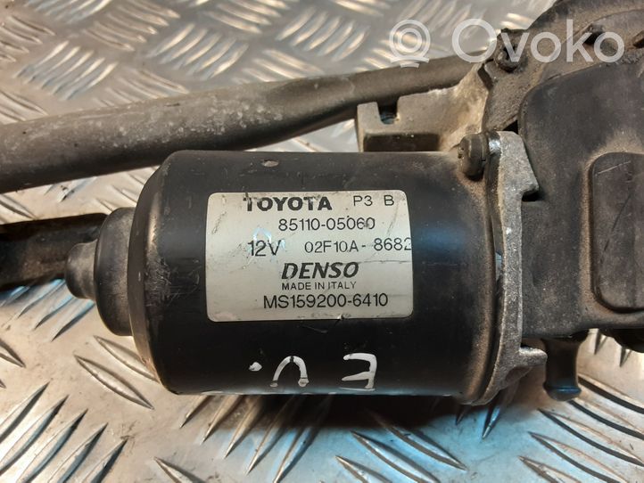 Toyota Avensis T250 Tiranti del tergicristallo anteriore 8511005060