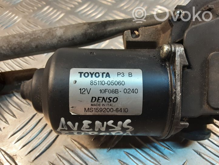 Toyota Avensis T250 Tringlerie d'essuie-glace avant 8511005060