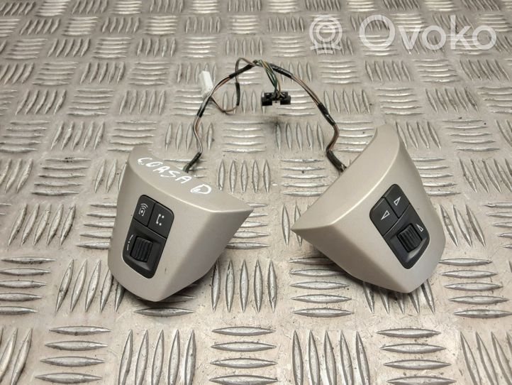 Opel Corsa D Interrupteur / bouton multifonctionnel 13222330