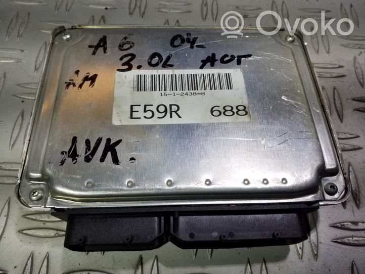 Audi A6 S6 C5 4B Calculateur moteur ECU 8E0909559R