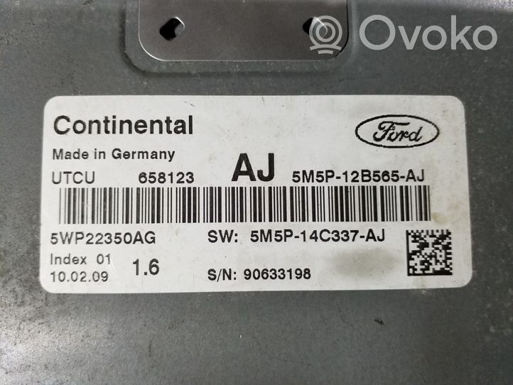 Ford Focus Calculateur moteur ECU 5M5P12B565AJ