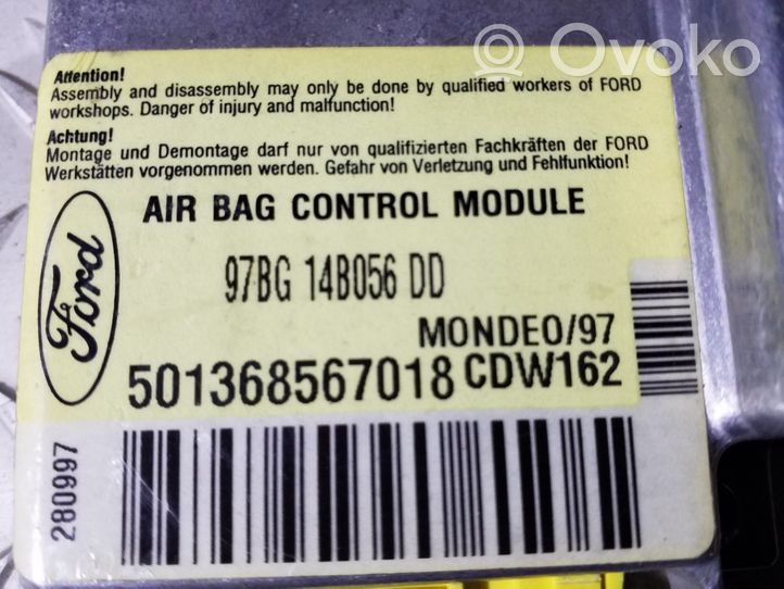 Ford Mondeo MK II Module de contrôle airbag 97BG14B056DD