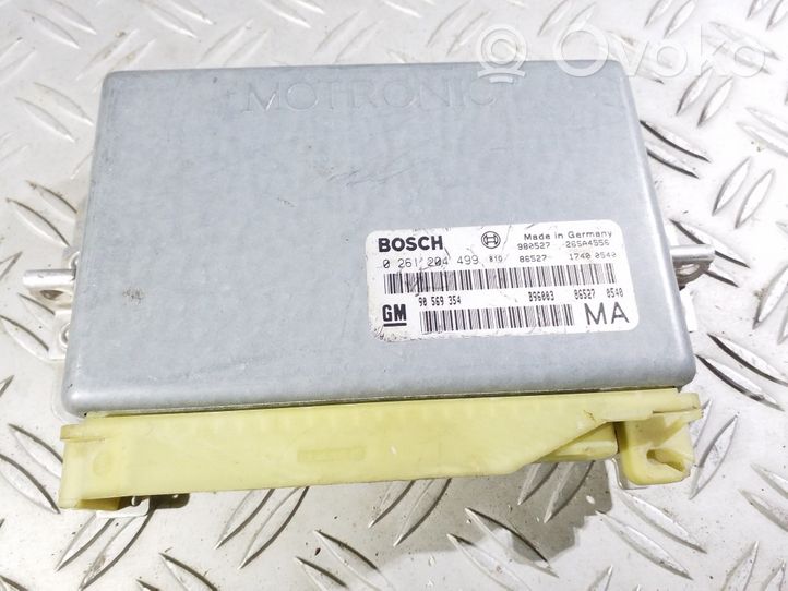 Opel Vectra B Engine control unit/module 0261204499