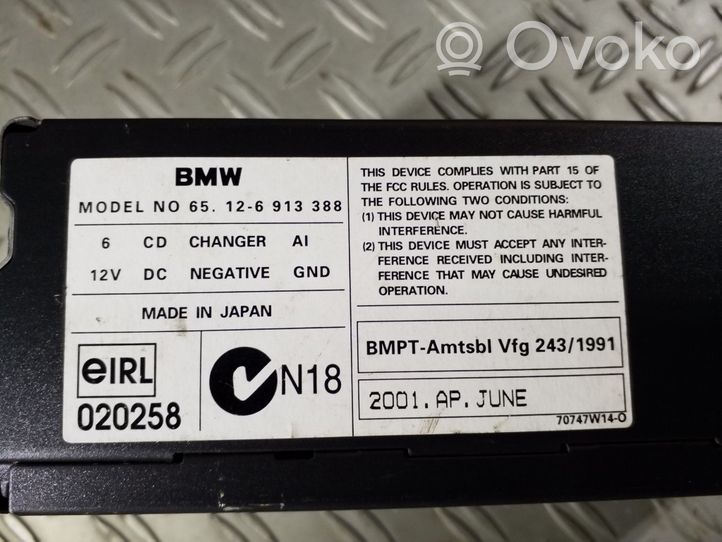 BMW 3 E46 Cambiador de CD/DVD 65126913388
