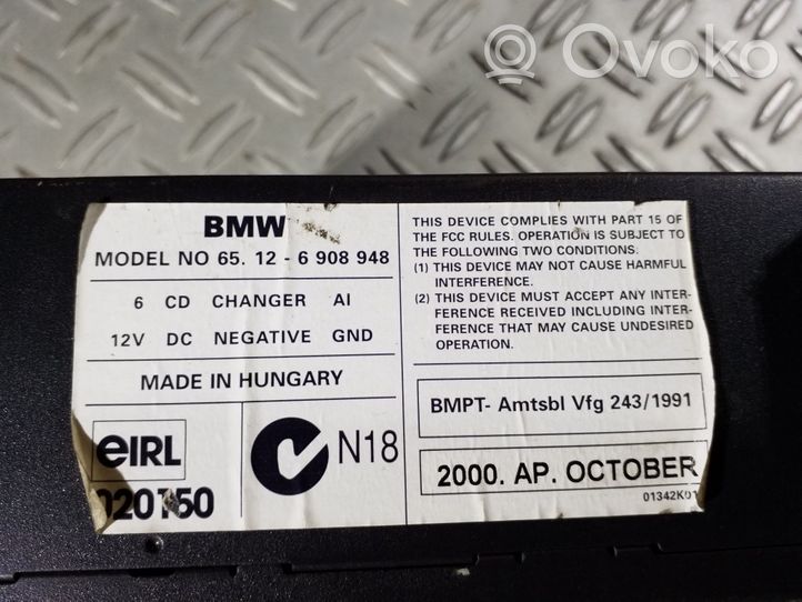 BMW X5 E53 CD/DVD-vaihdin 65126908948