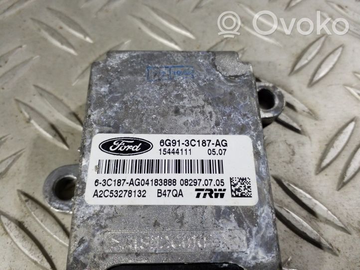 Ford Mondeo MK IV ESP (elektroniskās stabilitātes programmas) sensors (paātrinājuma sensors) 6G913C187AG
